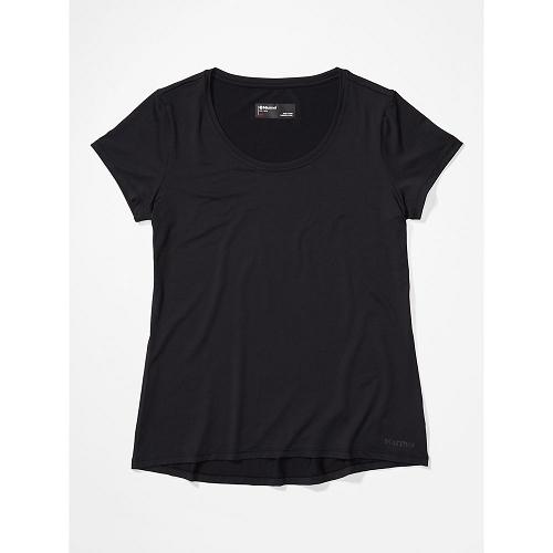 Marmot All Around T-Shirts For Womens Black QEY938057